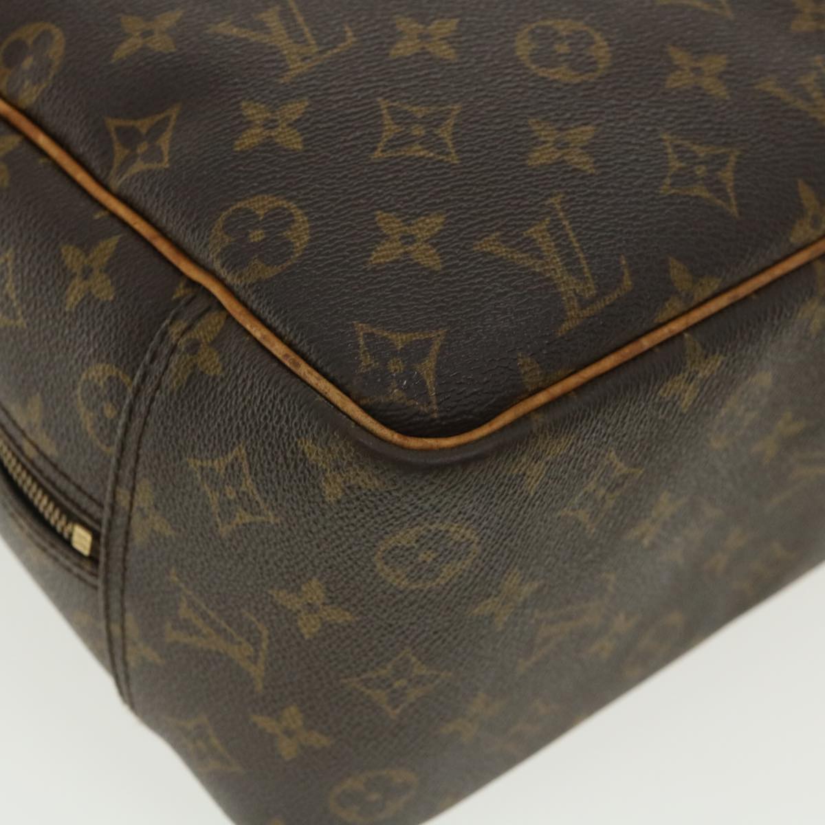 LOUIS VUITTON Monogram Deauville Hand Bag M47270 LV Auth rz497