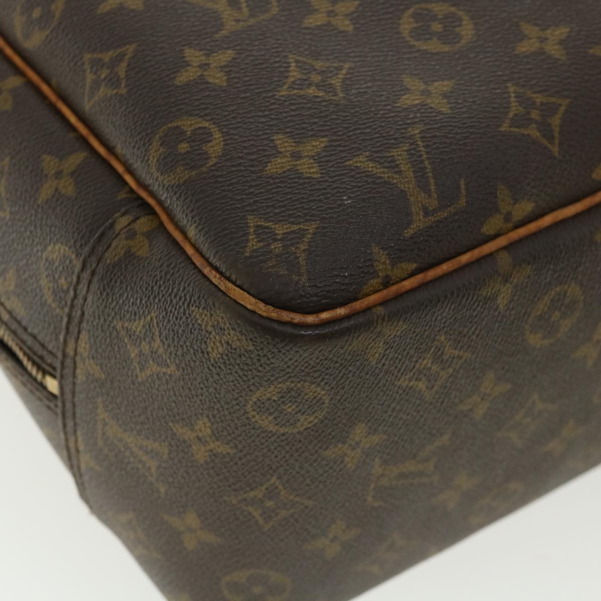 LOUIS VUITTON Monogram Deauville Hand Bag M47270 LV Auth rz497