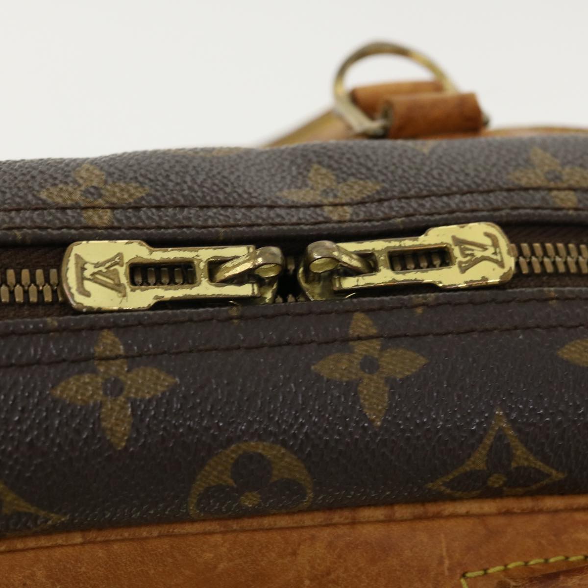 LOUIS VUITTON Monogram Deauville Hand Bag M47270 LV Auth rz497