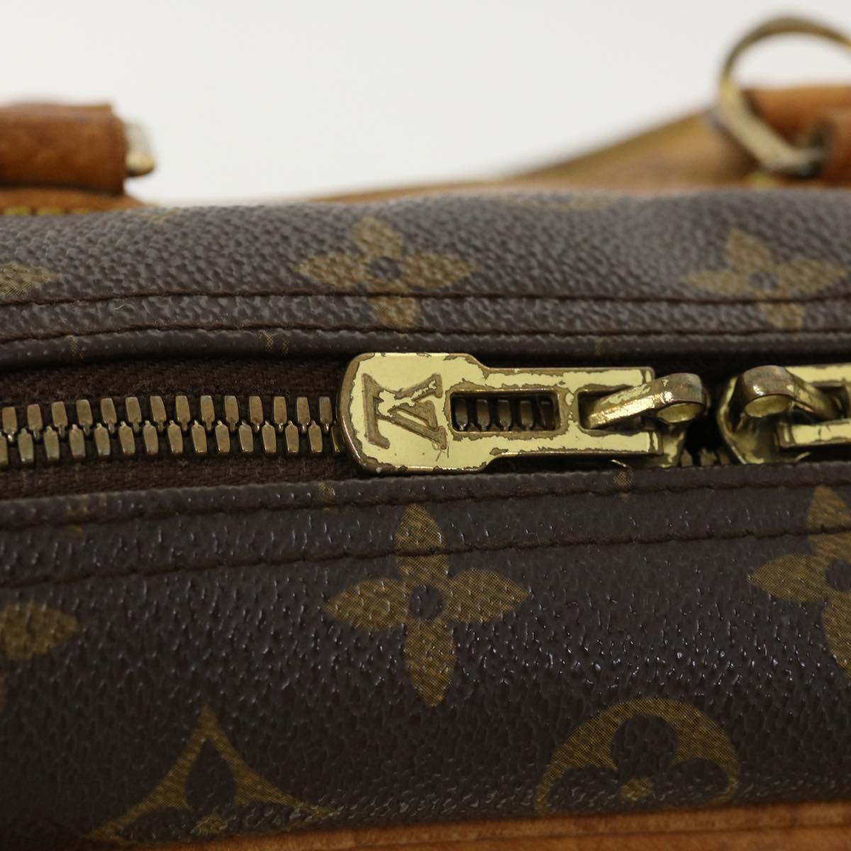 LOUIS VUITTON Monogram Deauville Hand Bag M47270 LV Auth rz497