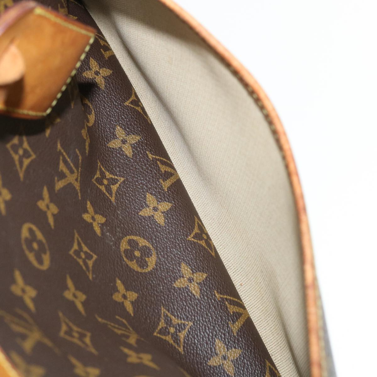 LOUIS VUITTON Monogram Deauville Hand Bag M47270 LV Auth rz497