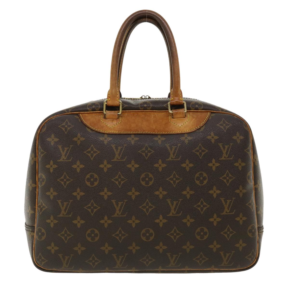 LOUIS VUITTON Monogram Deauville Hand Bag M47270 LV Auth rz497