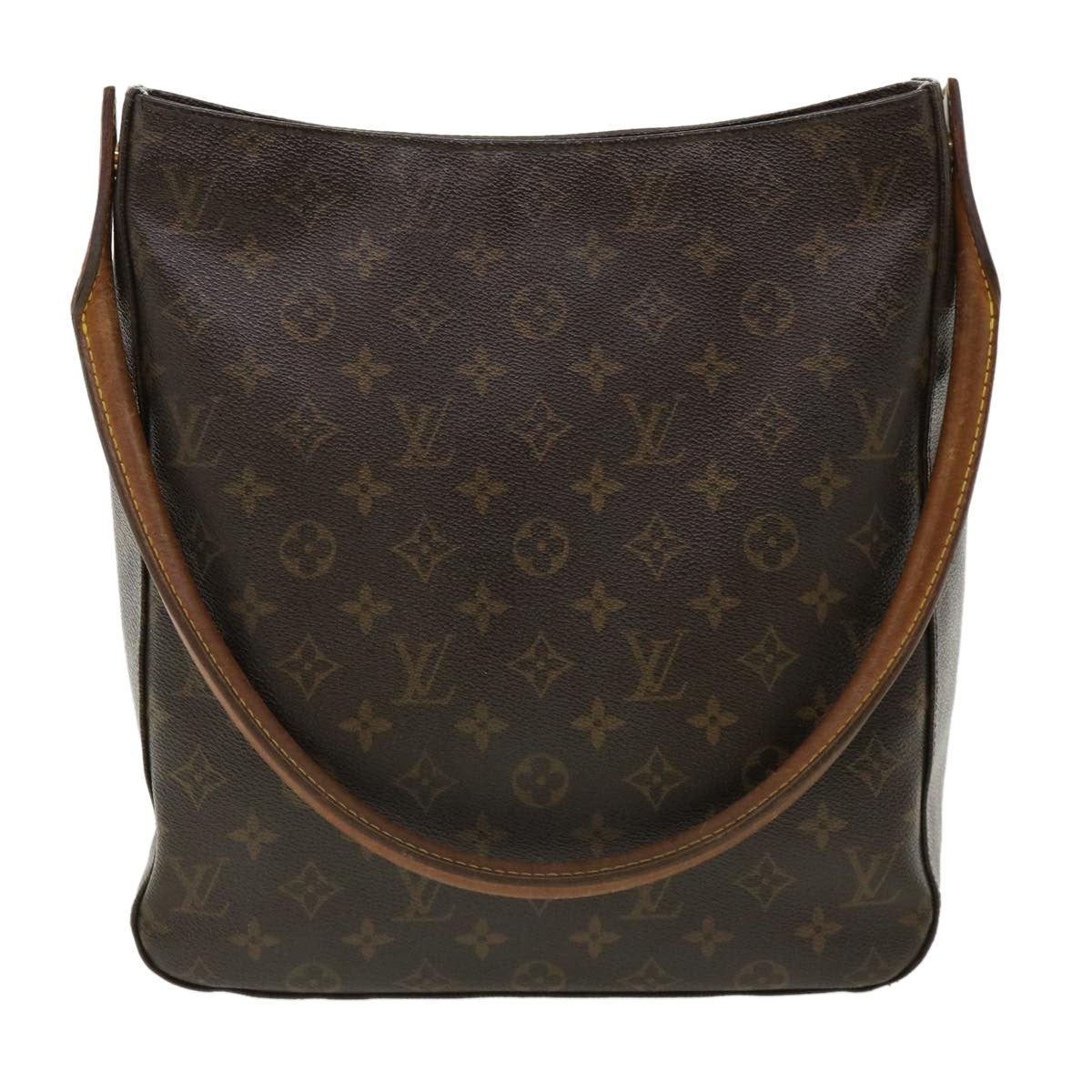 LOUIS VUITTON Monogram Looping GM Shoulder Bag M51145 LV Auth rz498