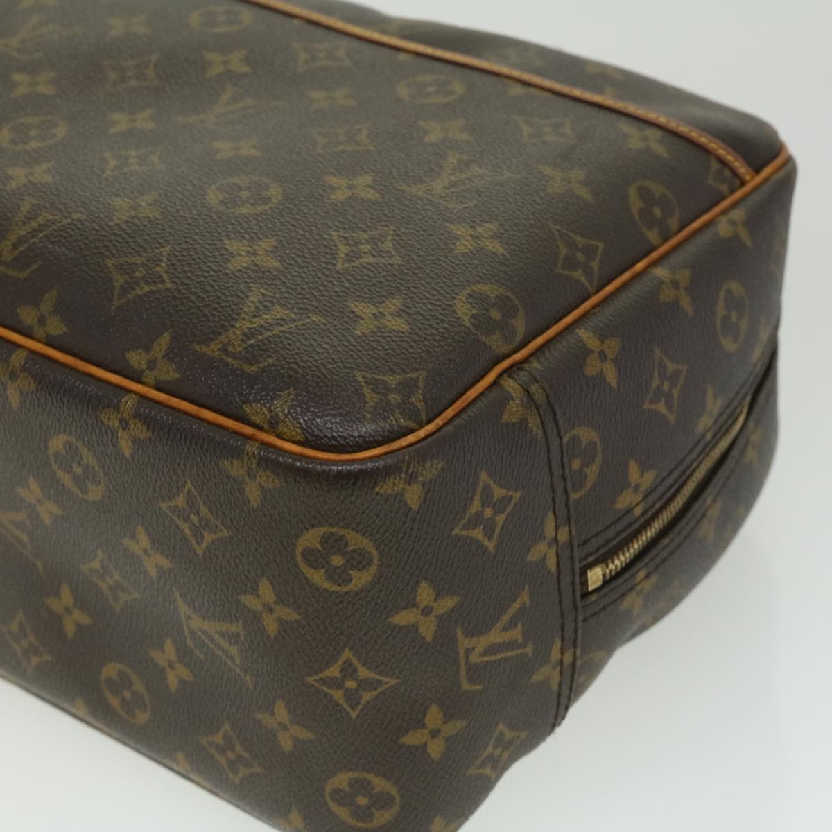 LOUIS VUITTON Monogram Deauville Hand Bag M47270 LV Auth rz504