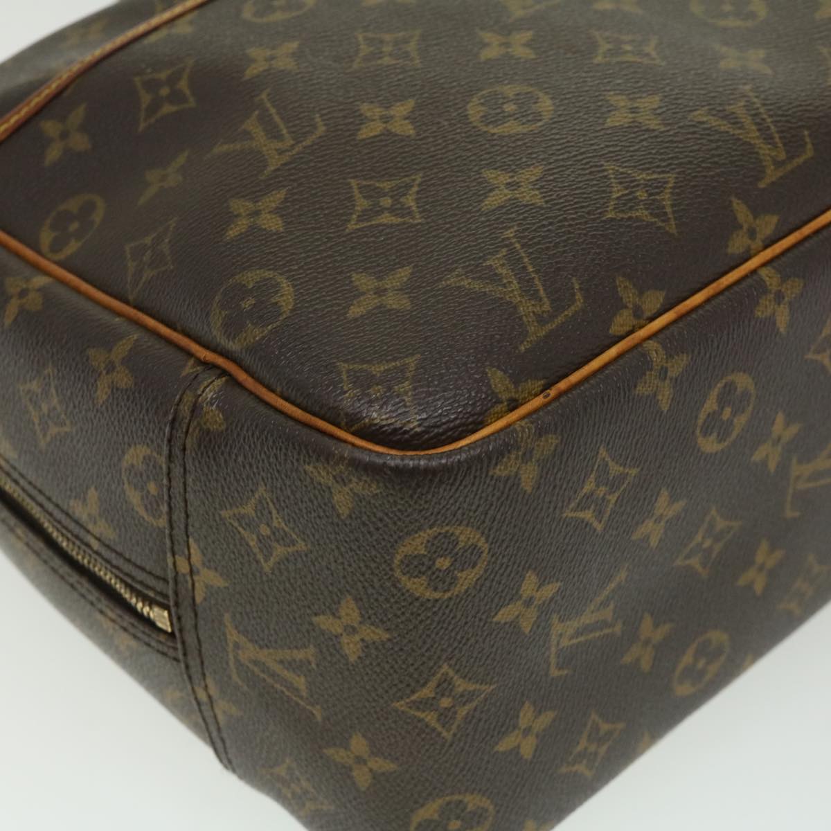 LOUIS VUITTON Monogram Deauville Hand Bag M47270 LV Auth rz504