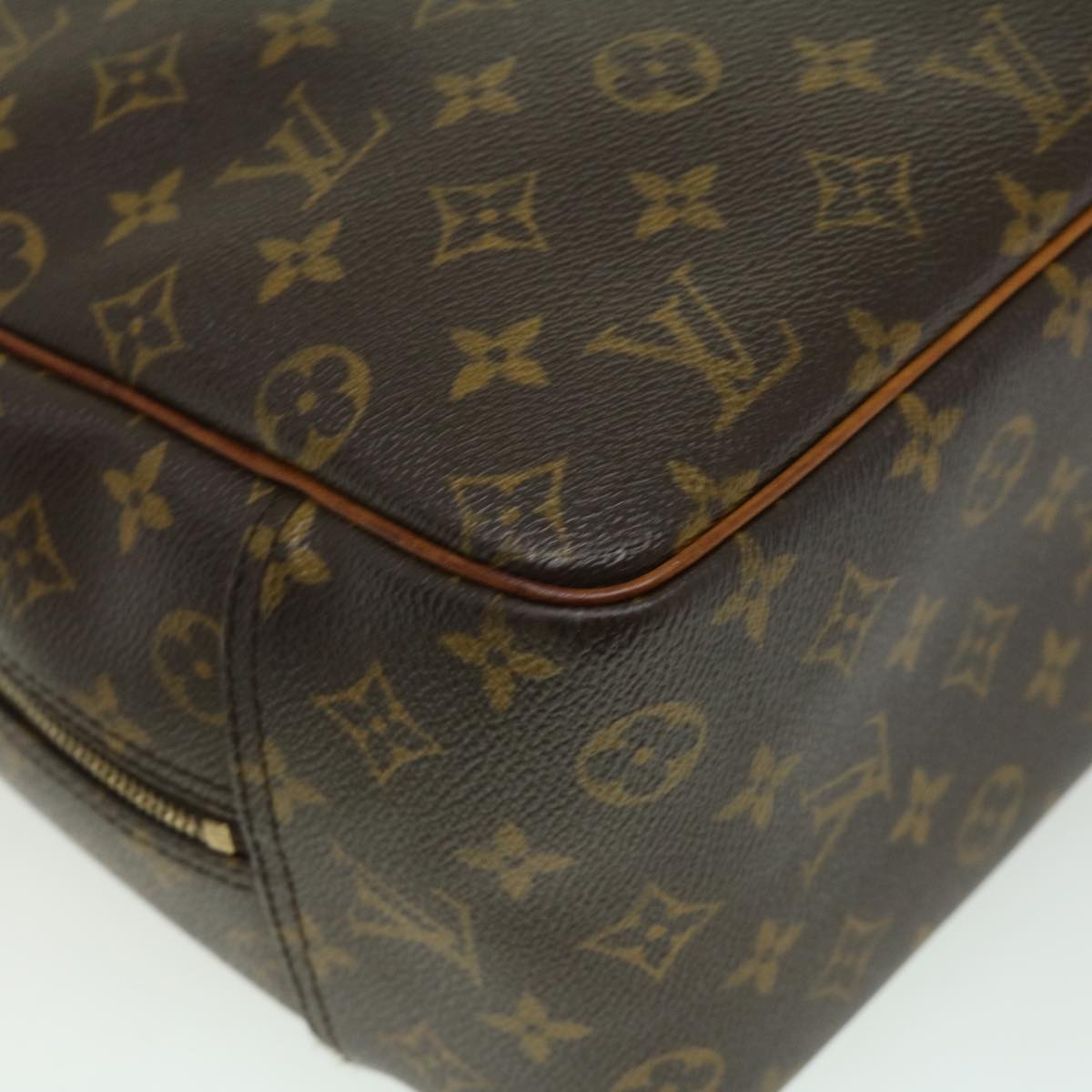 LOUIS VUITTON Monogram Deauville Hand Bag M47270 LV Auth rz504