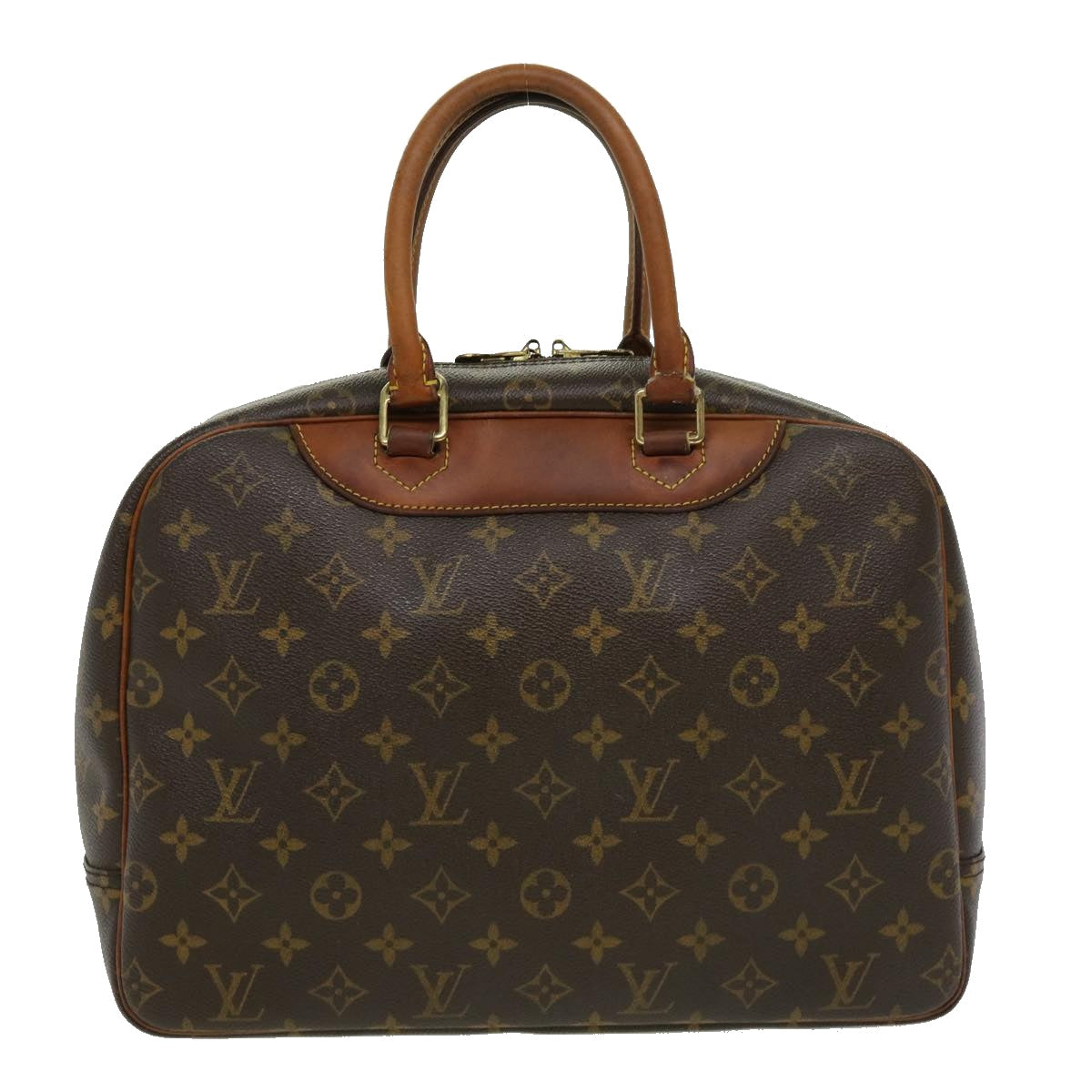 LOUIS VUITTON Monogram Deauville Hand Bag M47270 LV Auth rz504 - 0