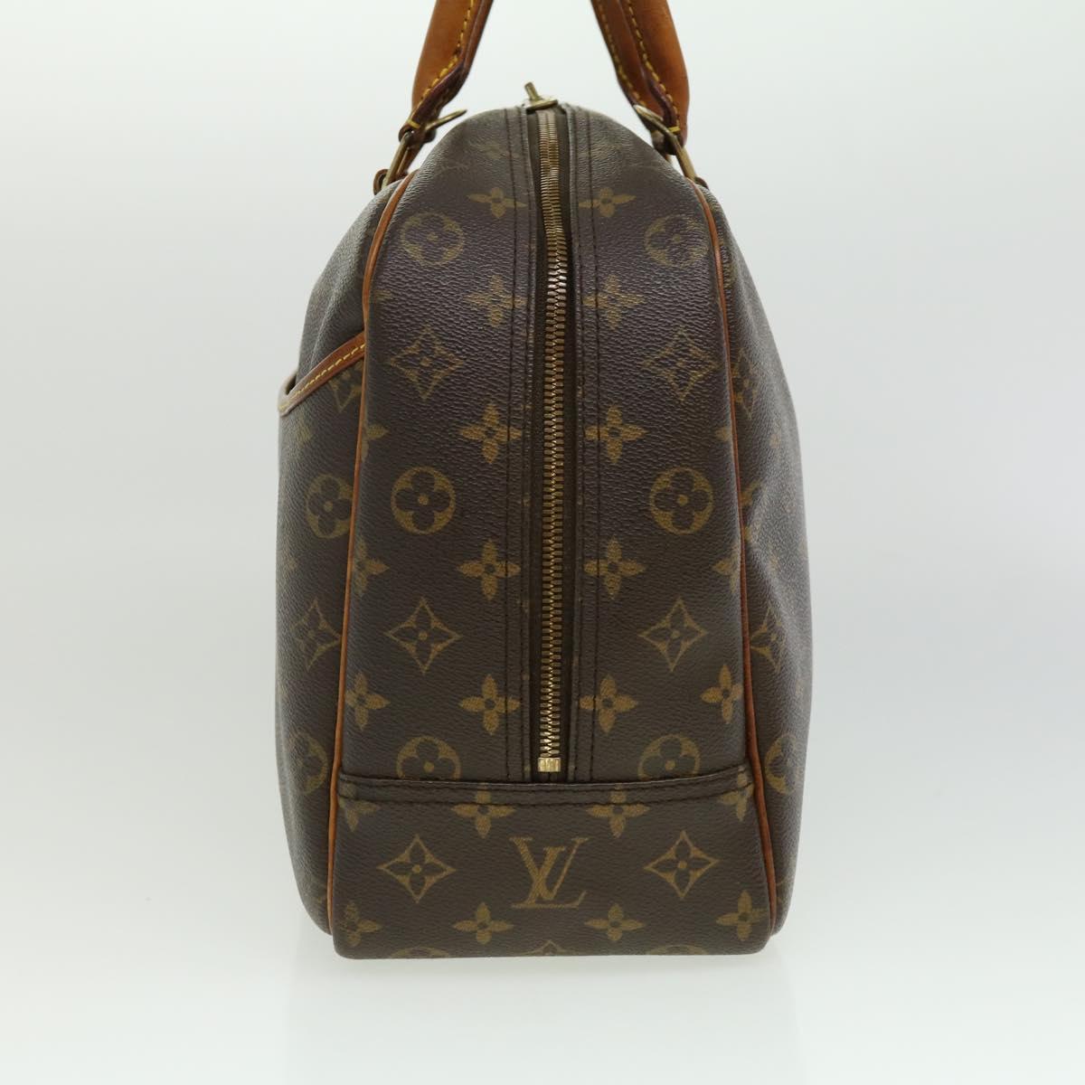 LOUIS VUITTON Monogram Deauville Hand Bag M47270 LV Auth rz504