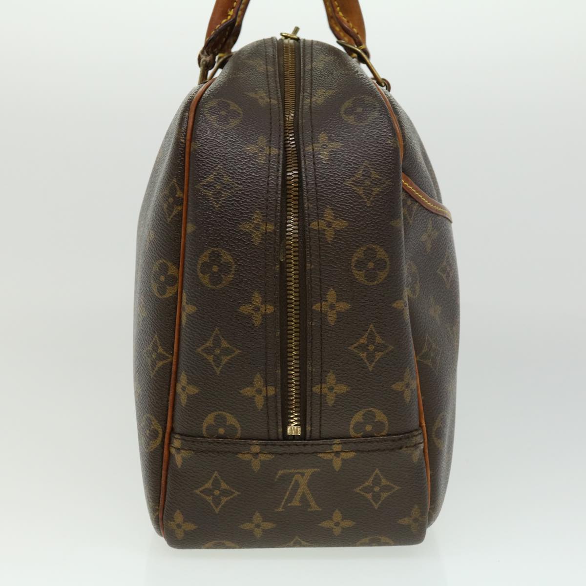 LOUIS VUITTON Monogram Deauville Hand Bag M47270 LV Auth rz504