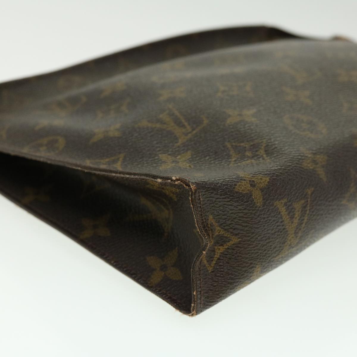 LOUIS VUITTON Monogram Poche Toilette 26 Pouch M47542 LV Auth rz509