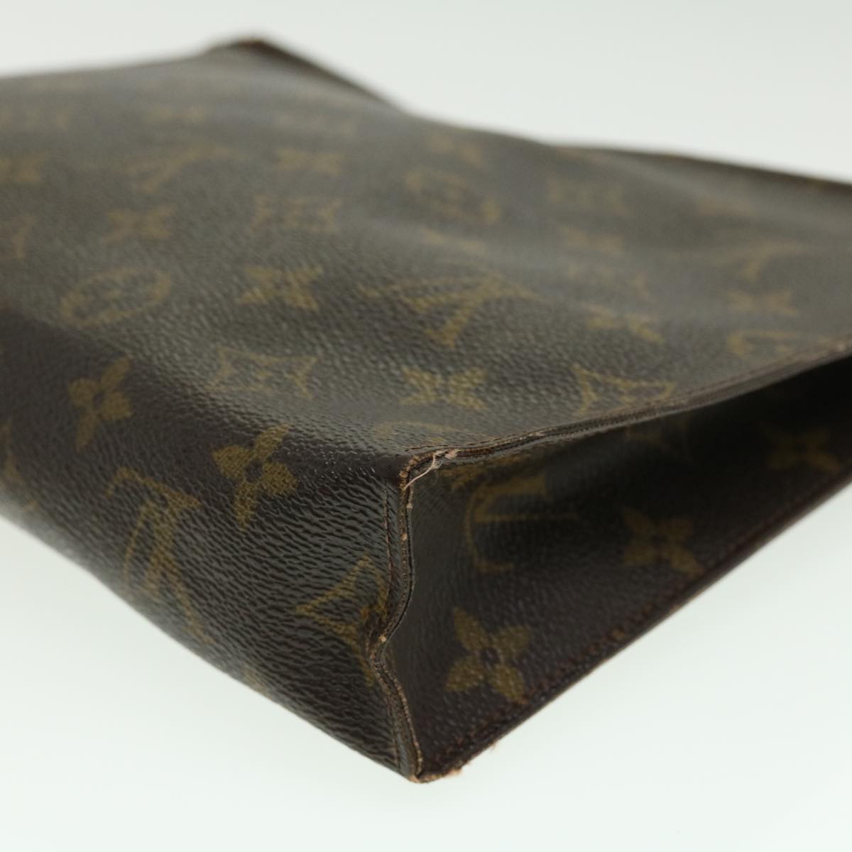 LOUIS VUITTON Monogram Poche Toilette 26 Pouch M47542 LV Auth rz509