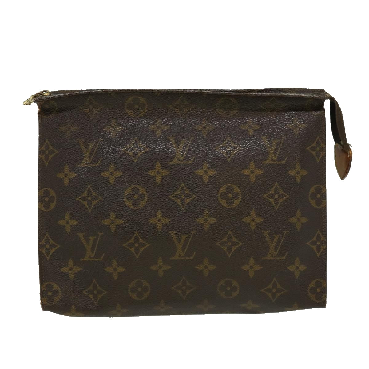 LOUIS VUITTON Monogram Poche Toilette 26 Pouch M47542 LV Auth rz509