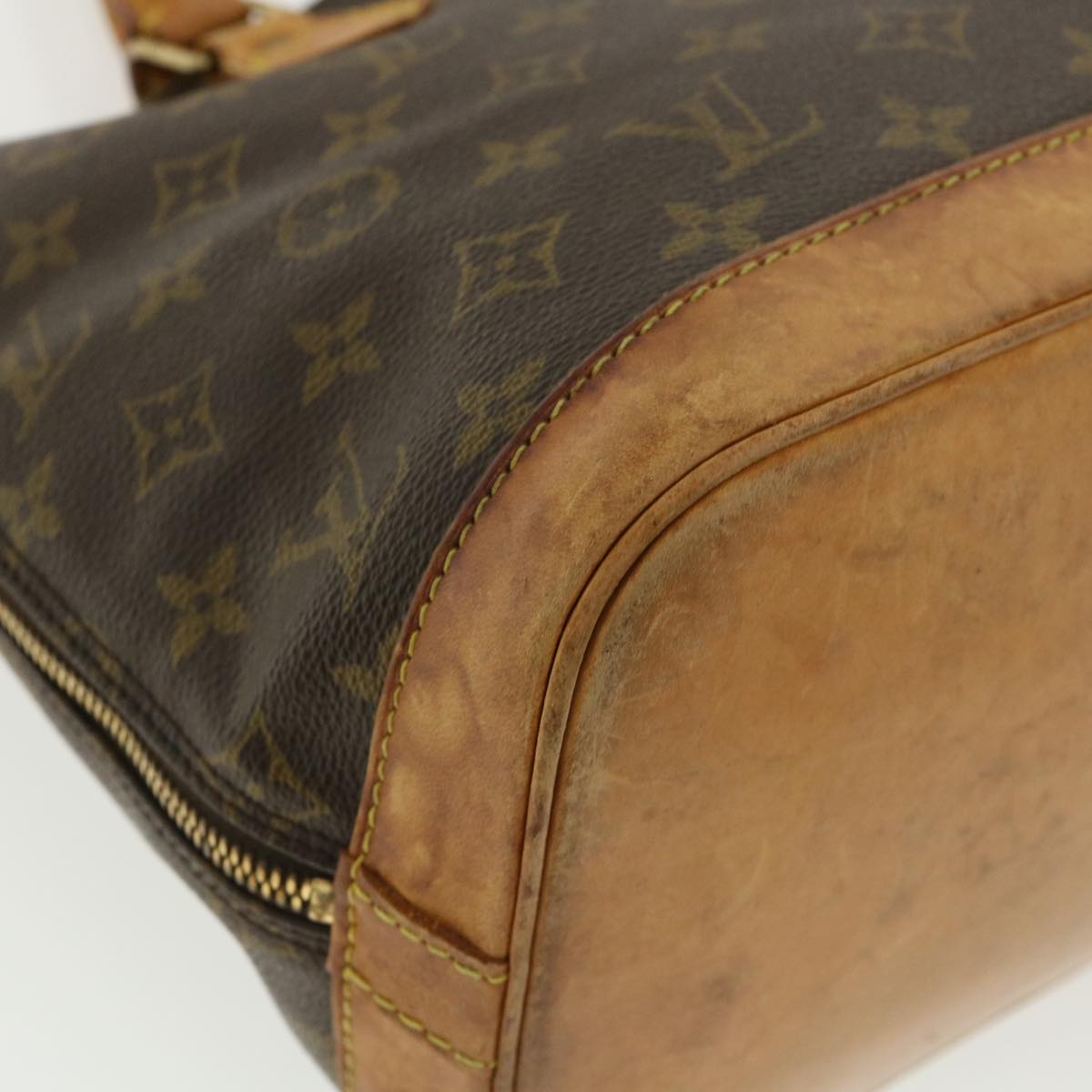 LOUIS VUITTON Monogram Alma Hand Bag M51130 LV Auth rz511