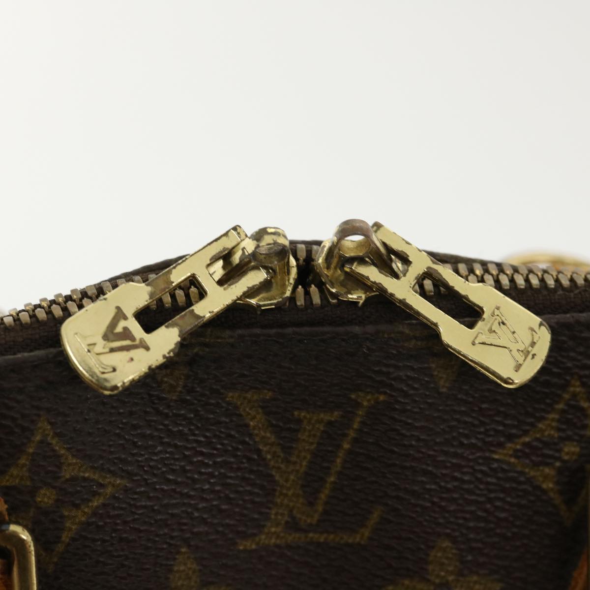 LOUIS VUITTON Monogram Alma Hand Bag M51130 LV Auth rz511