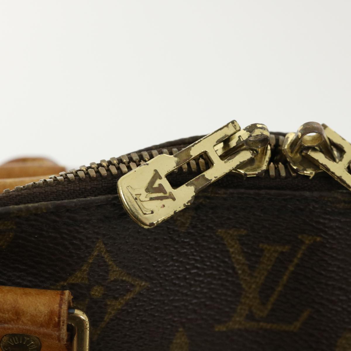 LOUIS VUITTON Monogram Alma Hand Bag M51130 LV Auth rz511