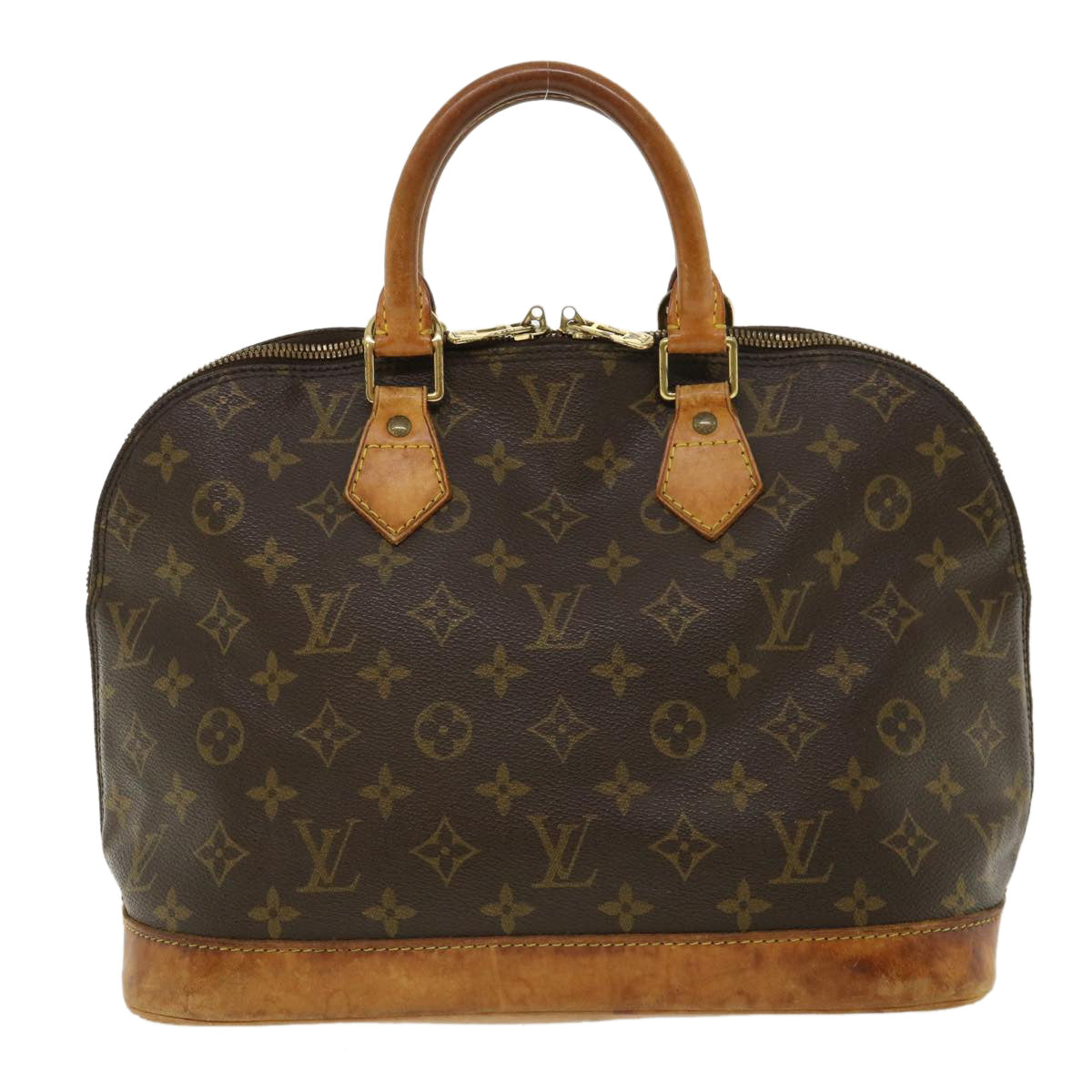 LOUIS VUITTON Monogram Alma Hand Bag M51130 LV Auth rz511