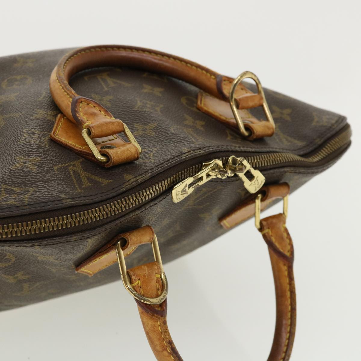 LOUIS VUITTON Monogram Alma Hand Bag M51130 LV Auth rz511