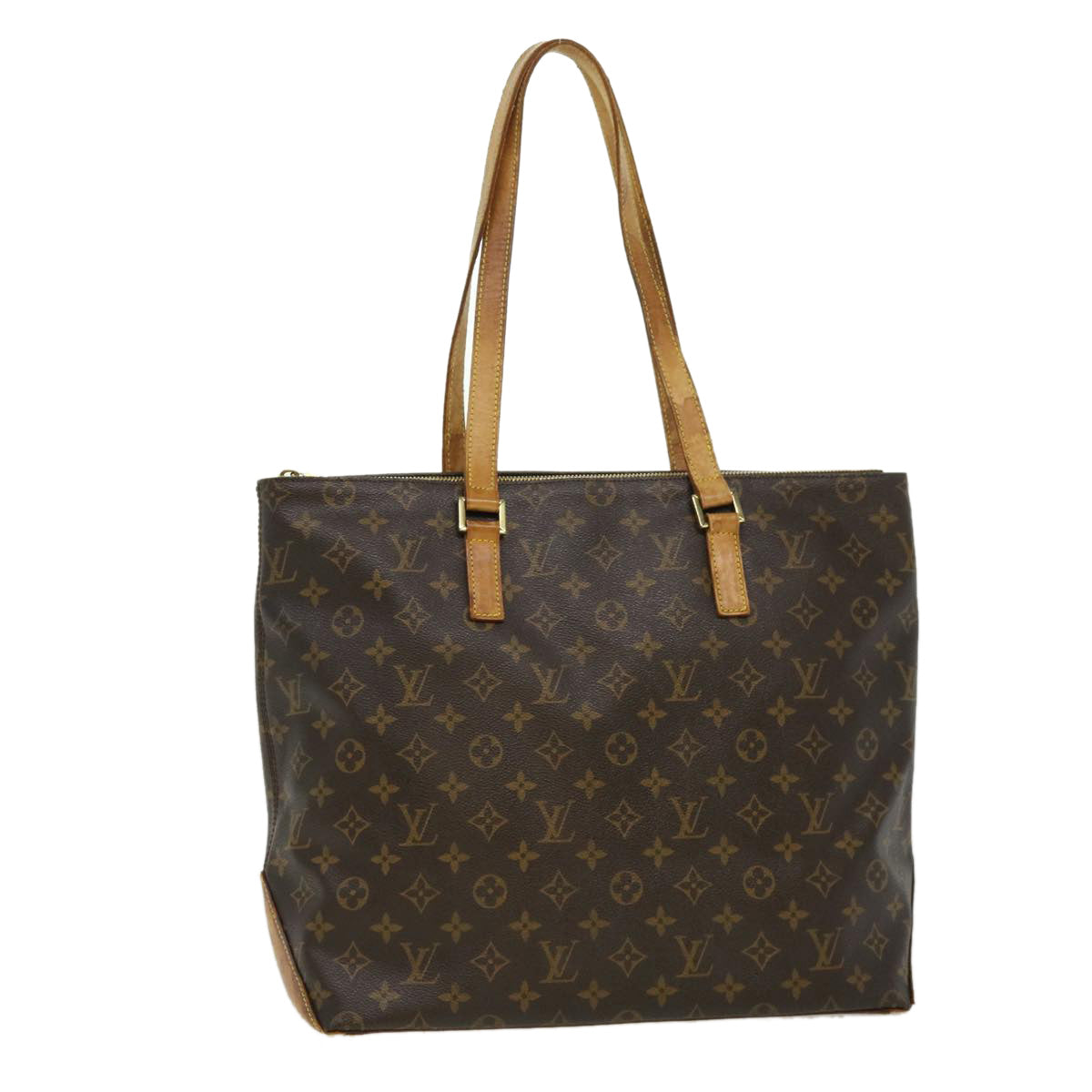 LOUIS VUITTON Monogram Cabas Mezzo Tote Bag M51151 LV Auth rz514