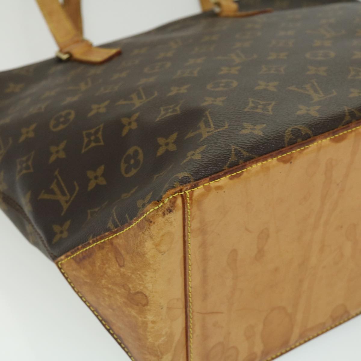 LOUIS VUITTON Monogram Cabas Mezzo Tote Bag M51151 LV Auth rz514