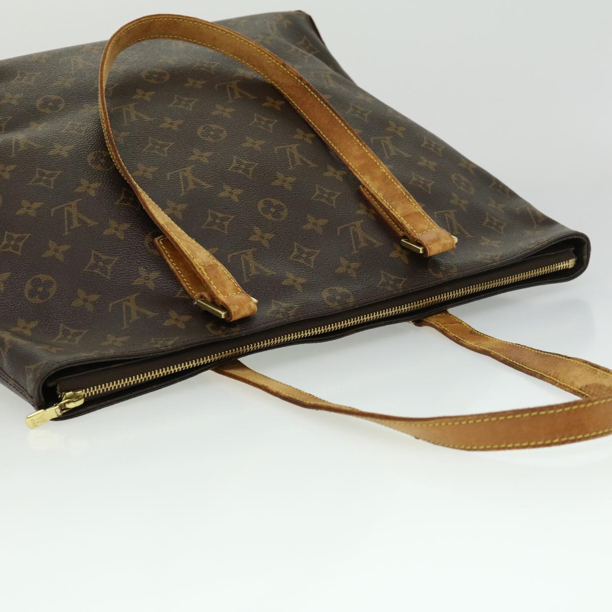 LOUIS VUITTON Monogram Cabas Mezzo Tote Bag M51151 LV Auth rz514