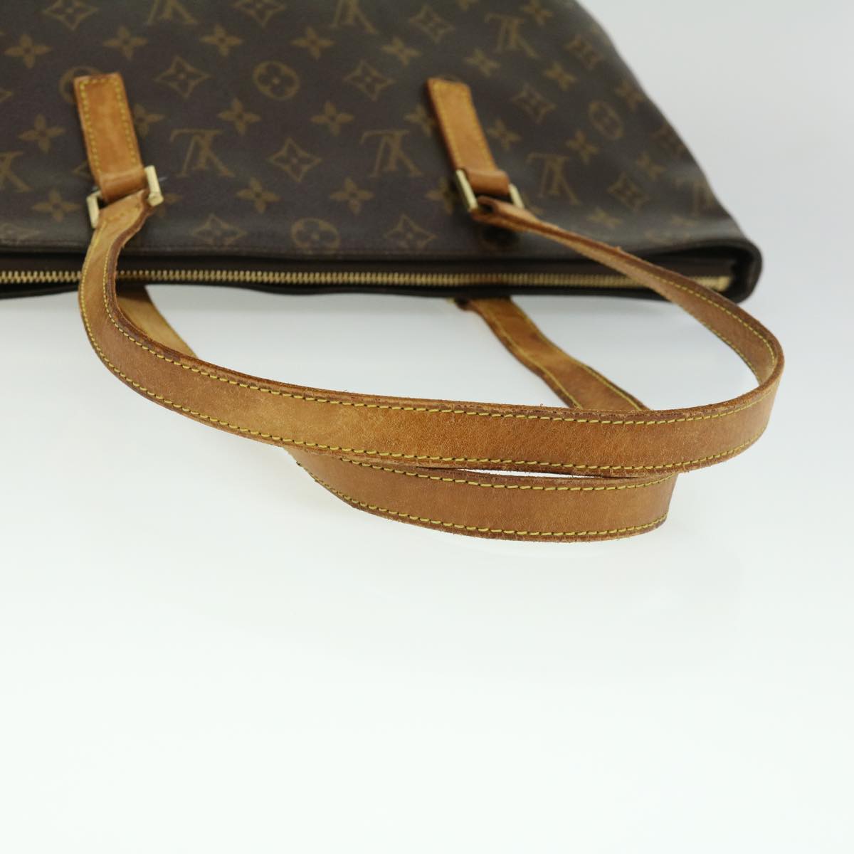 LOUIS VUITTON Monogram Cabas Mezzo Tote Bag M51151 LV Auth rz514