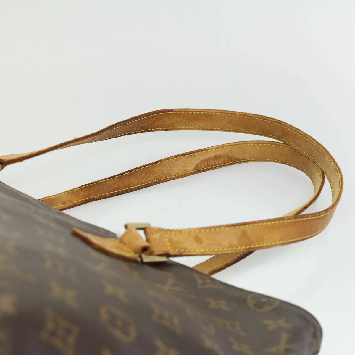 LOUIS VUITTON Monogram Cabas Mezzo Tote Bag M51151 LV Auth rz514