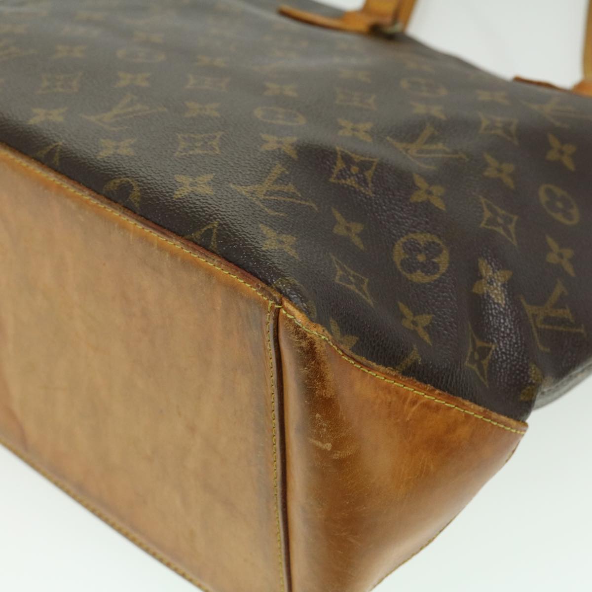 LOUIS VUITTON Monogram Cabas Mezzo Tote Bag M51151 LV Auth rz515