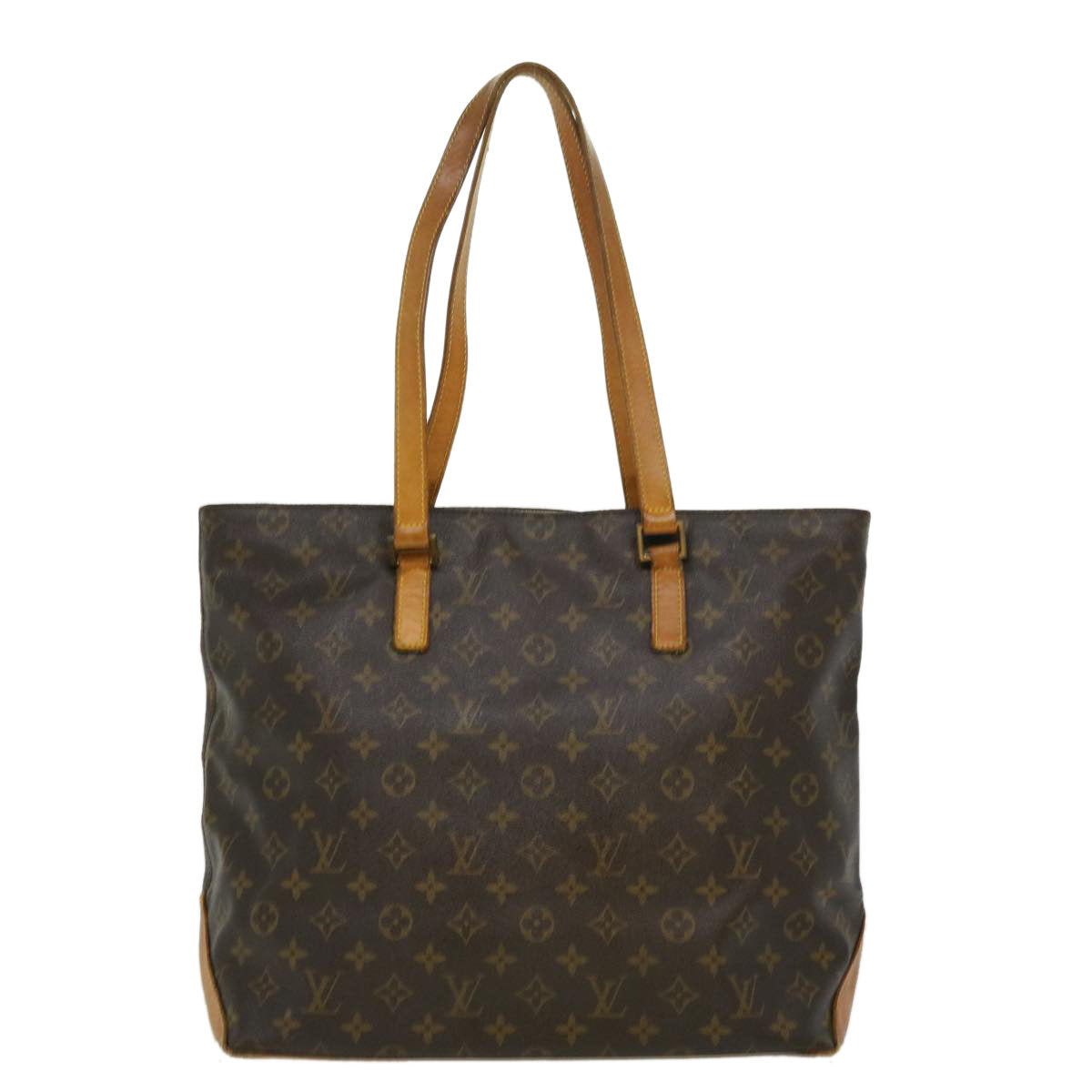 LOUIS VUITTON Monogram Cabas Mezzo Tote Bag M51151 LV Auth rz515 - 0