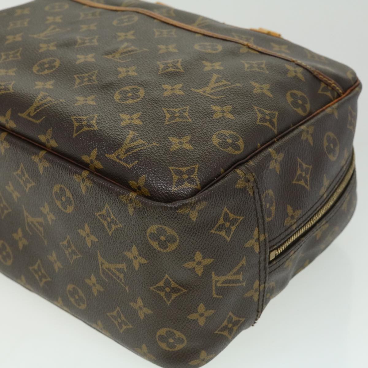 LOUIS VUITTON Monogram Deauville Hand Bag M47270 LV Auth rz519