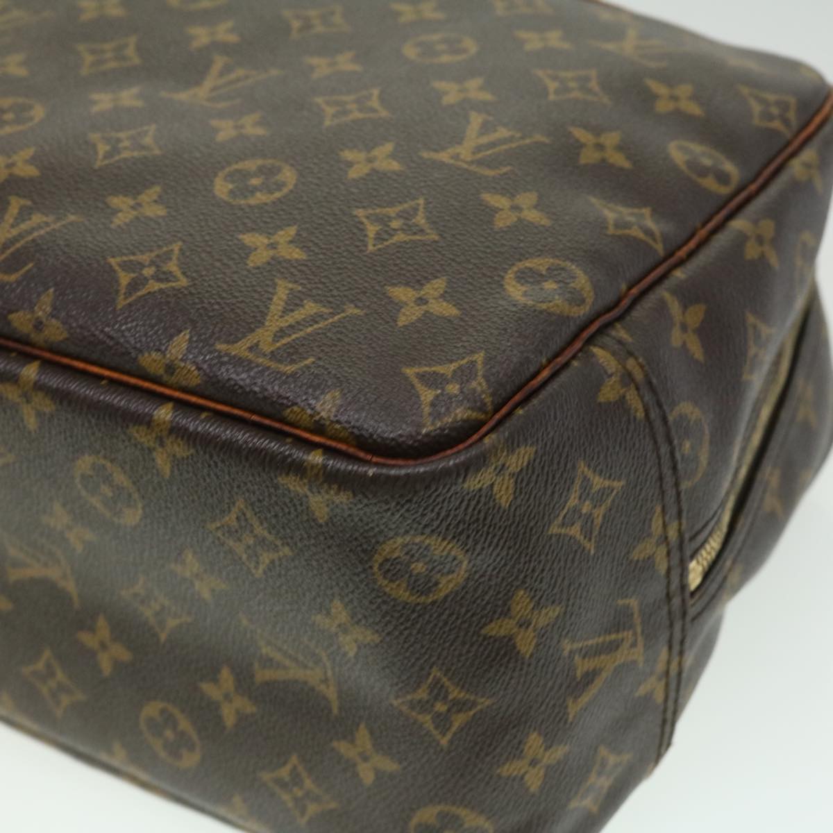 LOUIS VUITTON Monogram Deauville Hand Bag M47270 LV Auth rz519