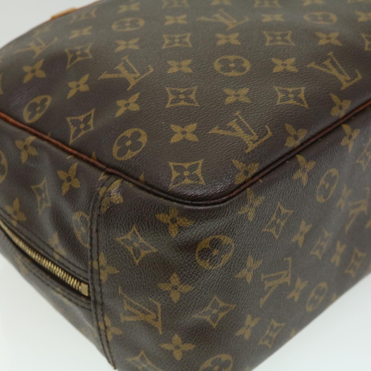 LOUIS VUITTON Monogram Deauville Hand Bag M47270 LV Auth rz519