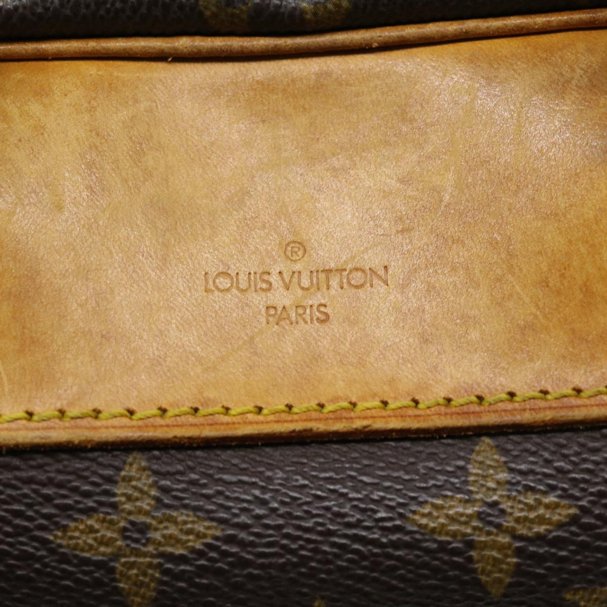 LOUIS VUITTON Monogram Deauville Hand Bag M47270 LV Auth rz519