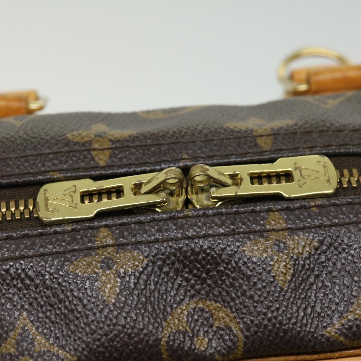 LOUIS VUITTON Monogram Deauville Hand Bag M47270 LV Auth rz519