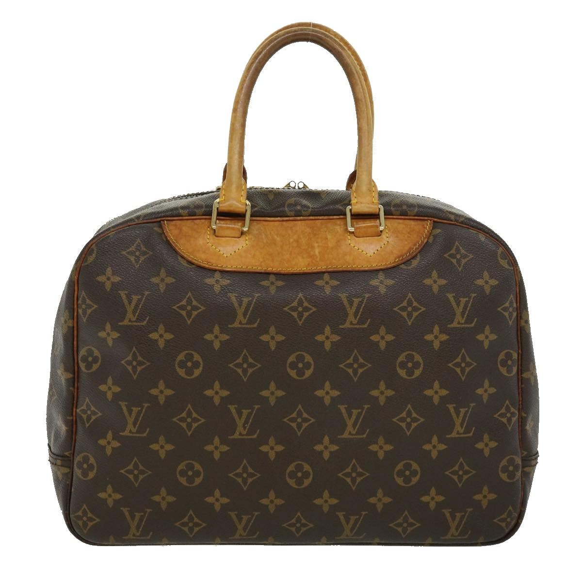 LOUIS VUITTON Monogram Deauville Hand Bag M47270 LV Auth rz519