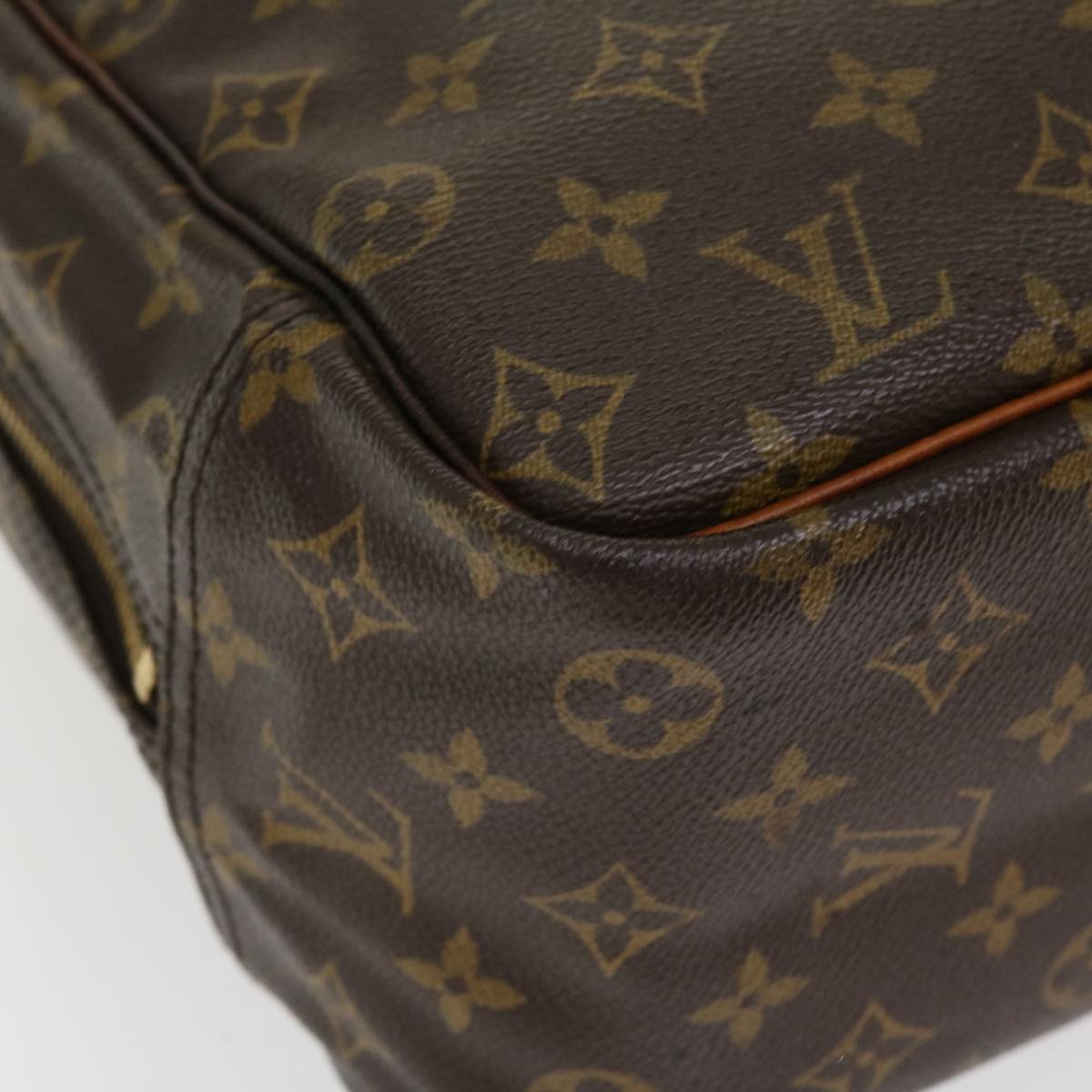 LOUIS VUITTON Monogram Deauville Hand Bag M47270 LV Auth rz540