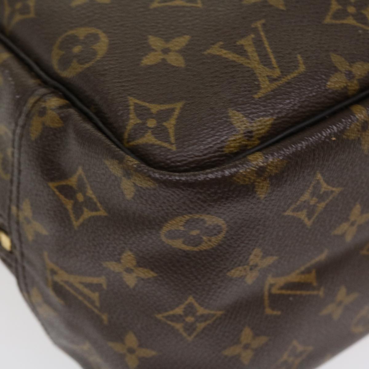 LOUIS VUITTON Monogram Deauville Hand Bag M47270 LV Auth rz540