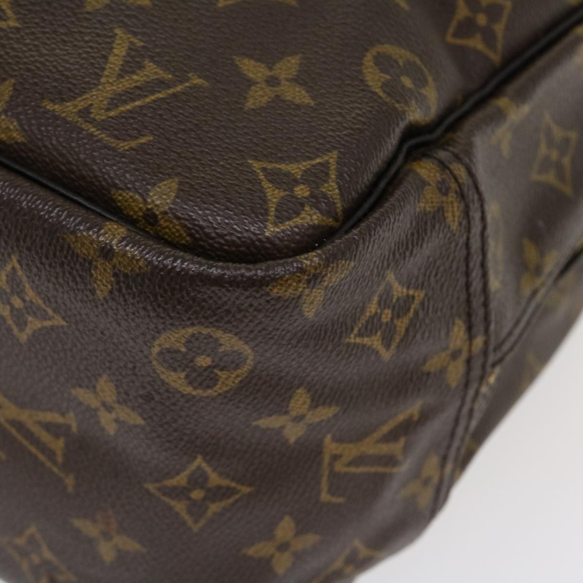 LOUIS VUITTON Monogram Deauville Hand Bag M47270 LV Auth rz540