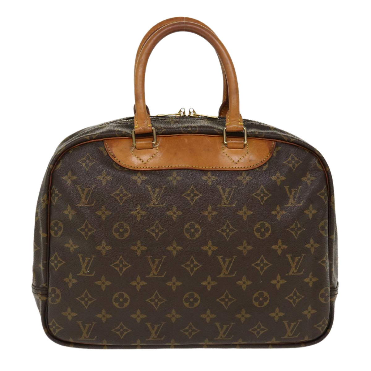 LOUIS VUITTON Monogram Deauville Hand Bag M47270 LV Auth rz540 - 0