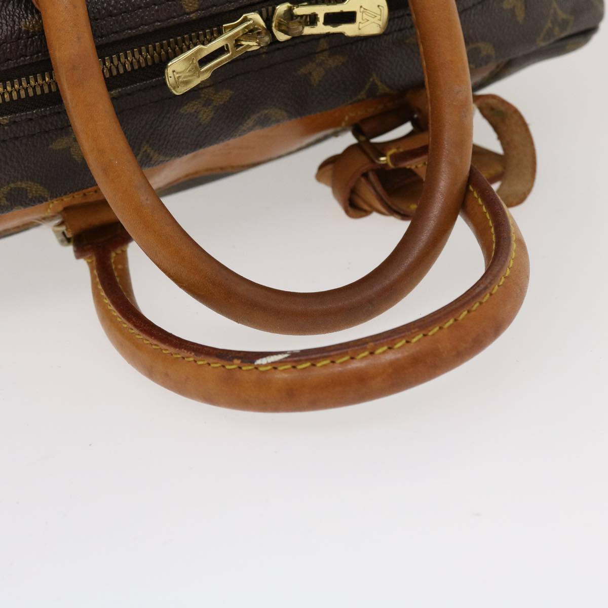 LOUIS VUITTON Monogram Deauville Hand Bag M47270 LV Auth rz540