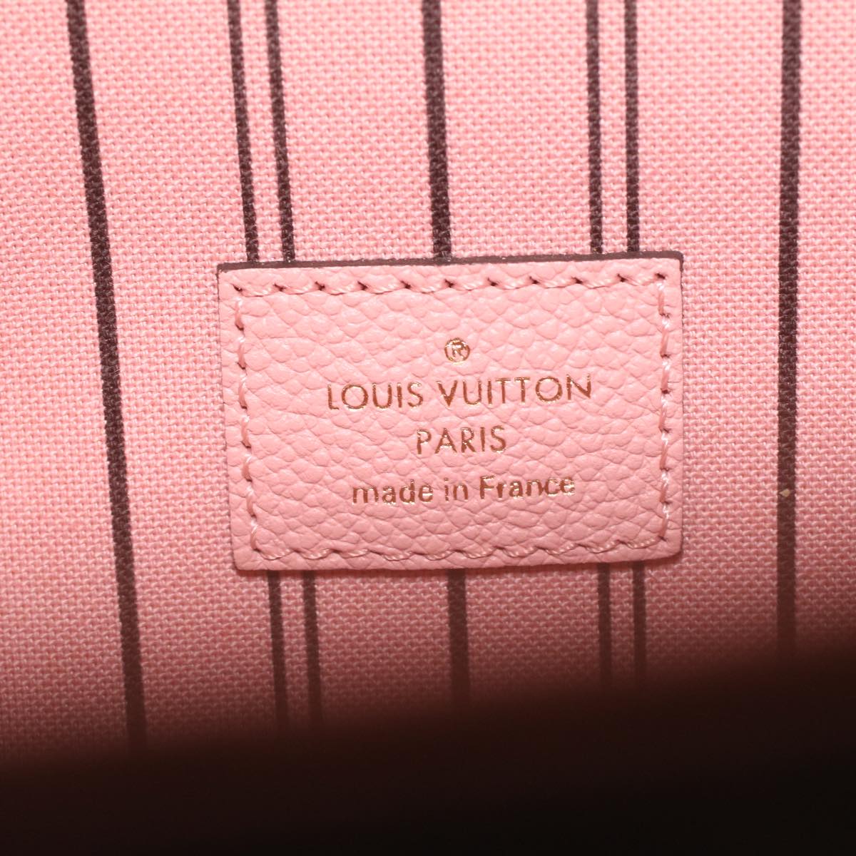 LOUIS VUITTON Empreinte Pochette Metis MM Hand Bag 2way Pink M44018 LV Auth S106