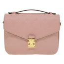 LOUIS VUITTON Empreinte Pochette Metis MM Hand Bag 2way Pink M44018 LV Auth S106-13