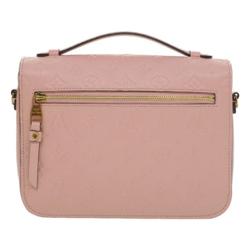 LOUIS VUITTON Empreinte Pochette Metis MM Hand Bag 2way Pink M44018 LV Auth S106 - 0