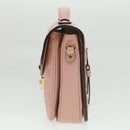 LOUIS VUITTON Empreinte Pochette Metis MM Hand Bag 2way Pink M44018 LV Auth S106-3