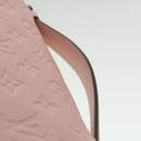 LOUIS VUITTON Empreinte Pochette Metis MM Hand Bag 2way Pink M44018 LV Auth S106-7