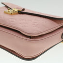 LOUIS VUITTON Empreinte Pochette Metis MM Hand Bag 2way Pink M44018 LV Auth S106-8
