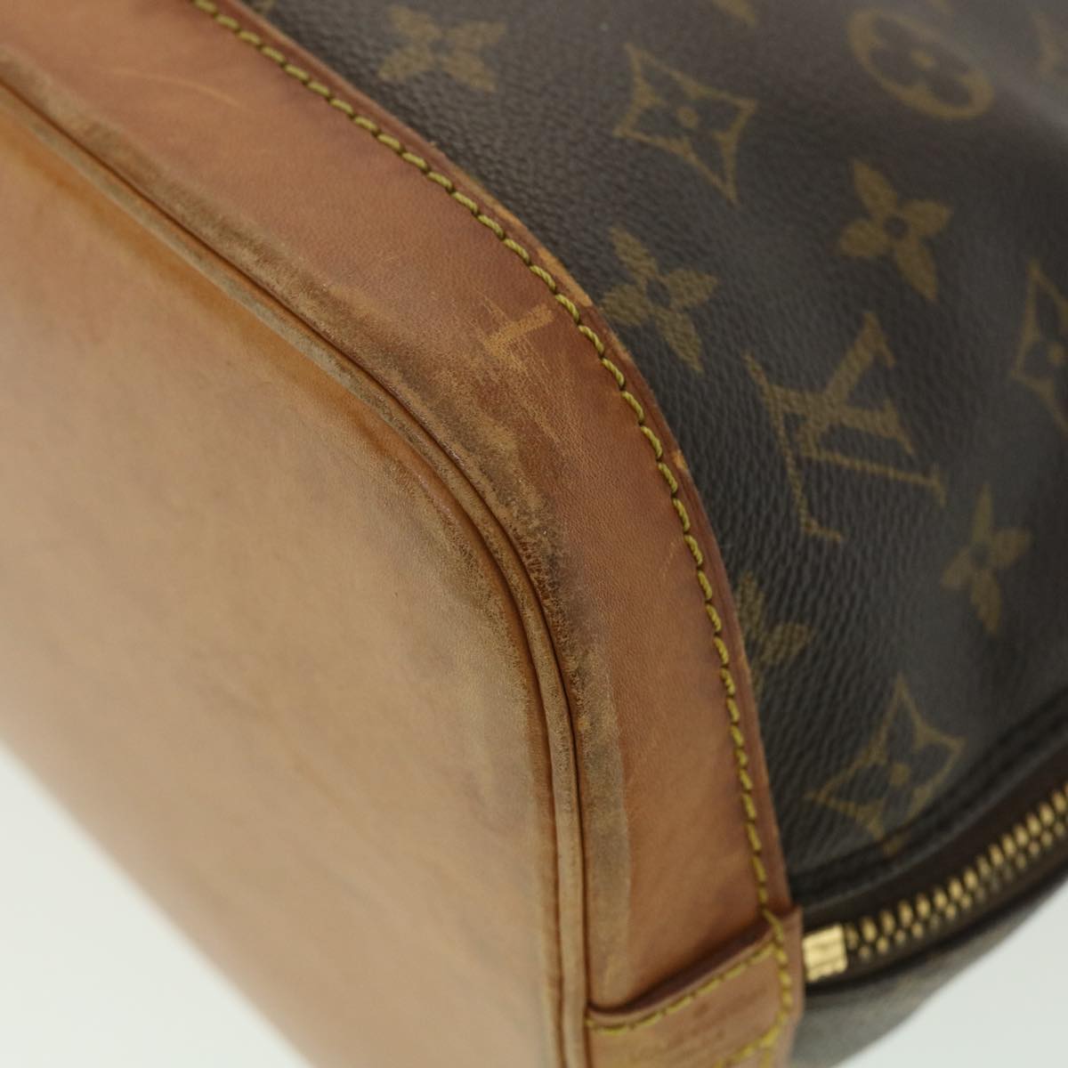 LOUIS VUITTON Monogram Alma Hand Bag M51130 LV Auth S179