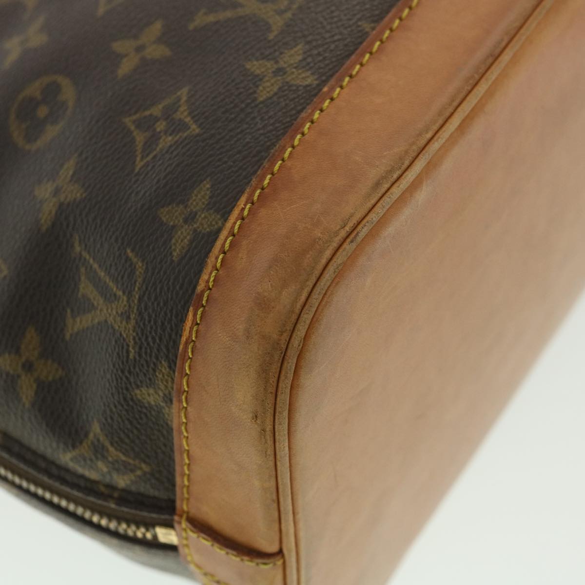 LOUIS VUITTON Monogram Alma Hand Bag M51130 LV Auth S179