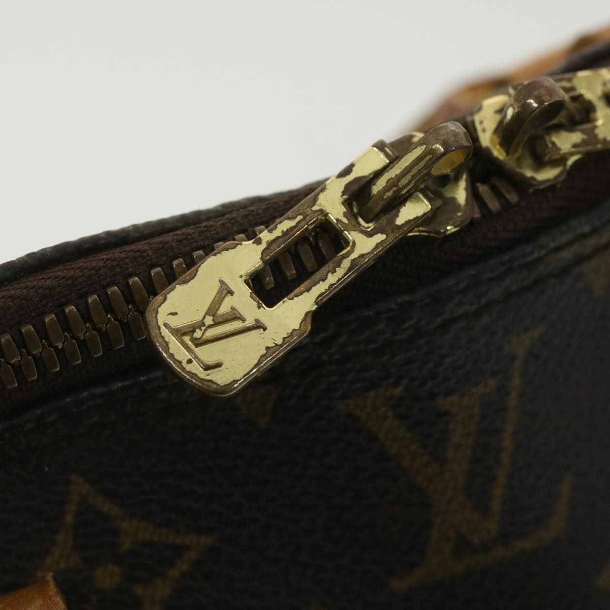 LOUIS VUITTON Monogram Alma Hand Bag M51130 LV Auth S179