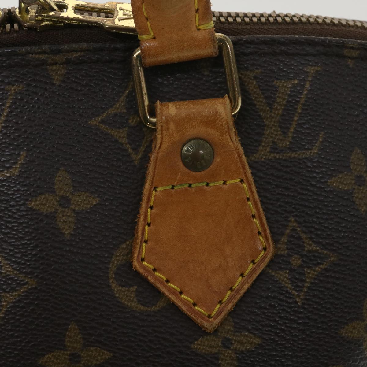 LOUIS VUITTON Monogram Alma Hand Bag M51130 LV Auth S179