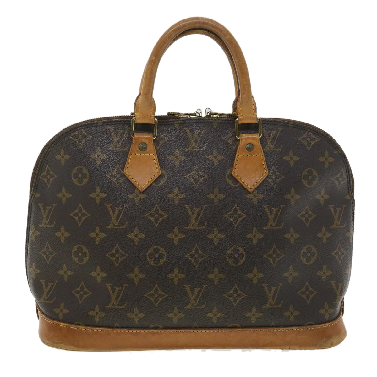 LOUIS VUITTON Monogram Alma Hand Bag M51130 LV Auth S179 - 0